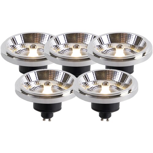 LUEDD Komplet 5 LED sijalk GU10 AR111 11W 820 lm 3000K Cene