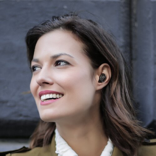 Borofone bluetooth slu&amp;scaron;alke BW06 tws stereo bele Slike