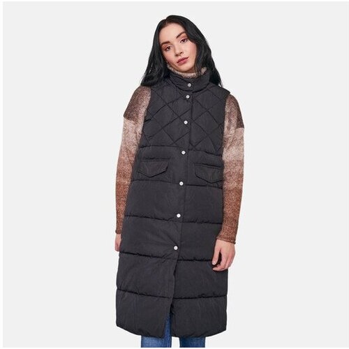 Only ONLSTACY QUILTED LONG WAISTCOAT OTW Crna Slike