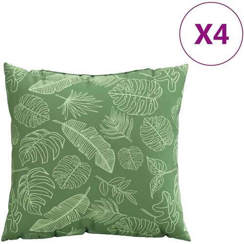  Jastučići za raspr&amp;scaron;enje 4 pcs Uzorak lista 50 x 50 cm Poliester - Uzorak li&amp;scaron;ća 50 x 50 cm Slike
