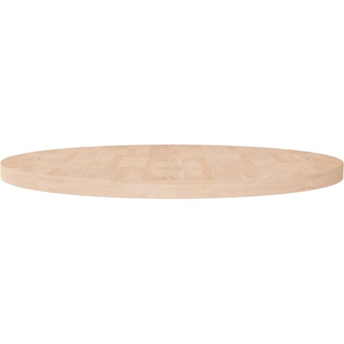  Okrugla stolna ploča Ø 90 x 4 cm netretirana masivna hrastovina Cene
