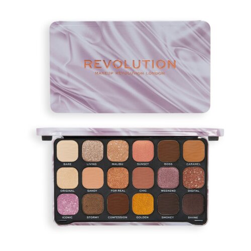 Revolution paleta senčil - Forever Flawless Shadow Palette - Nude Silk Cene