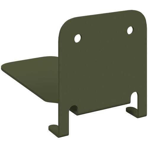  Lebdeća polica Zidne 4 pcs Maslinasto zelena 6 x 10,8 x 6,6 cm Slike