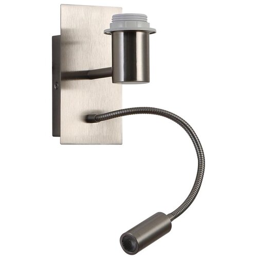  Brilagi - LED fleksibilna zidna lampa NUBILA 1xE27/25W/230V+LED/3W mat hrom Cene