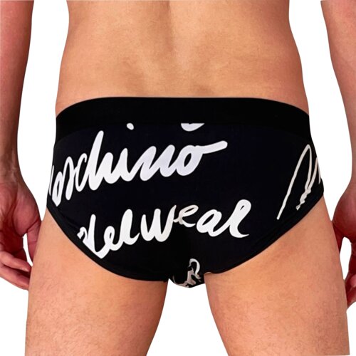 Moschino slip gaće sa kaligrafskim printom Slike