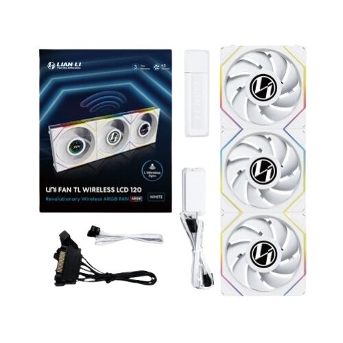 Lian Li UNI FAN TL Wireless LCD Fan, ARGB, PWM, 3- Cijene