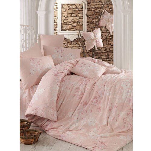 Colourful Cotton Ranforce posteljina (200x220) Elena Pink Slike