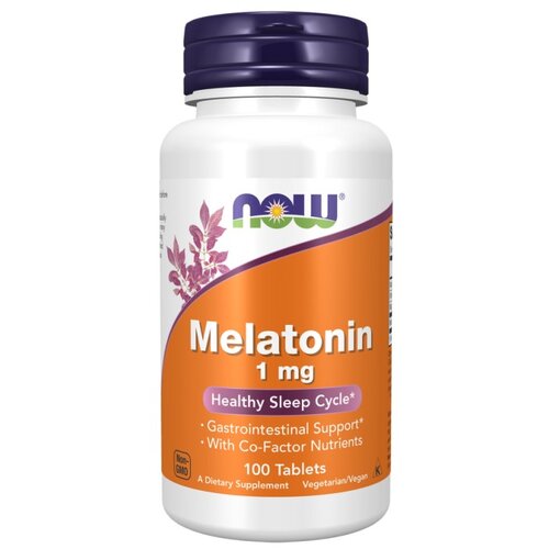 Now Foods Melatonin NOW, 1 mg (100 tablet) Cene