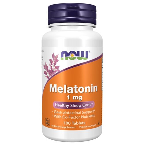 Now Foods Melatonin NOW, 1 mg (100 tableta) Cijene