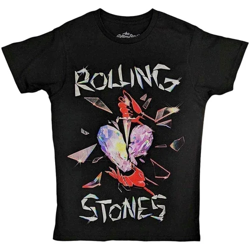 The Rolling Stones Košulja Hackney Diamonds Heart Unisex Black S