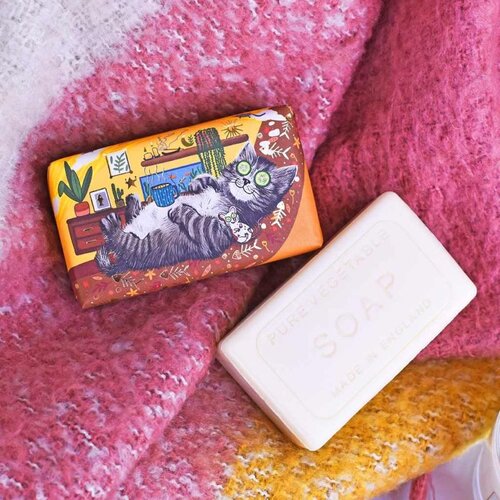 The English Soap Company mačka čvrsti sapun 190gr Slike