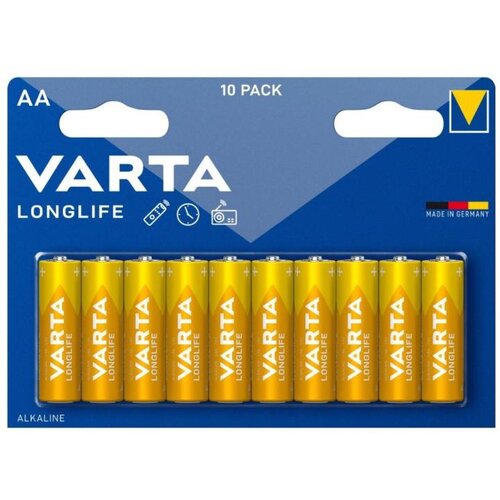 Varta Baterijski vložki Longlife AA 10/1 alkalni Slike