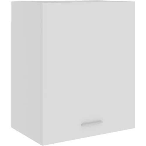  Viseča omarica bela 50x31x60 cm iverna plošča