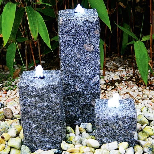 x Set dekorativnog kamenja Sandy (3 Kom., S LED žaruljicom)