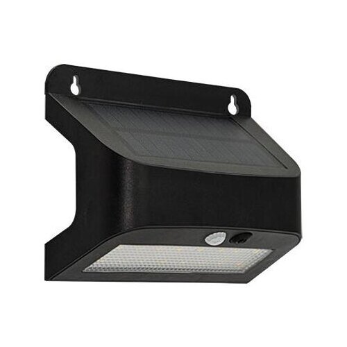  led solarno zidno svetlo sa senzorom solto LED/6W/3,7V 4000K IP54 2400 mah crno Slike