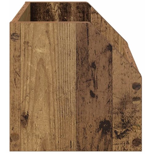  Kutija za vinilne albume Staro drvo 38 x 30 x 29 cm - Staro drvo 1 Slike