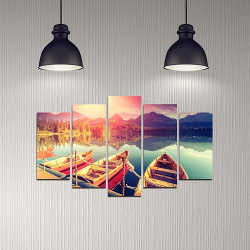 Wallity Set Slika 5DMDF-31, 5 Delova Cene