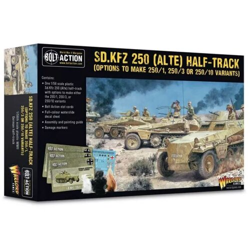 Warlord Games sd.kfz 250 (alte) half-track (options to make 250/1, 250/3 or 250/10 variants) Slike