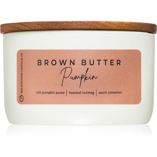 Milkhouse Candle Co. Statement Brown Butter Pumpkin mirisna svijeća 283 g Slike