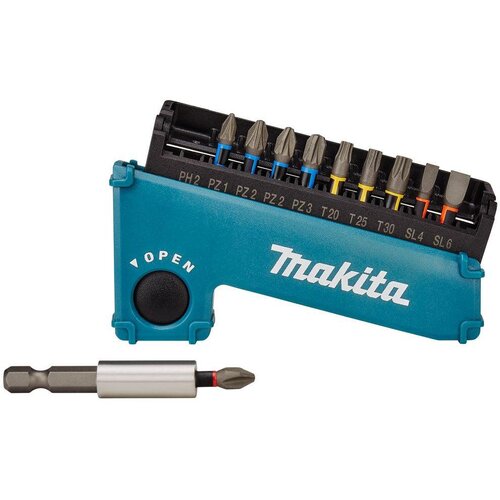 Makita Impact Premier 11-dijelni set magnetnih bitova E-03573 Slike