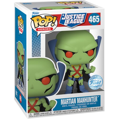 Funko Pop Heroes Justice League Martian Manhunter Special Edition Slike