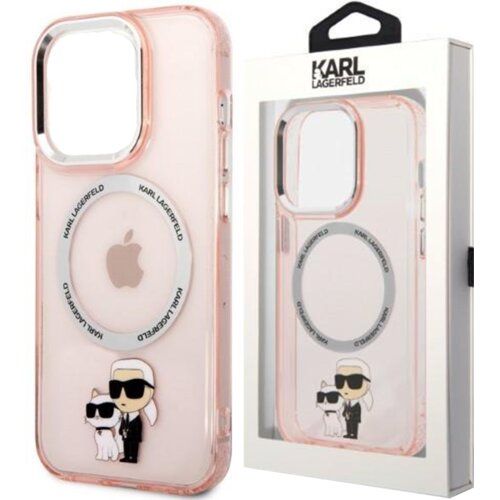 Karl Lagerfeld KLHMP14XHNKCIP IPHONE 14 PRO MAX 6.7 TRDA ETUI ROZA ZA MAGSFE, (21970054) Cene