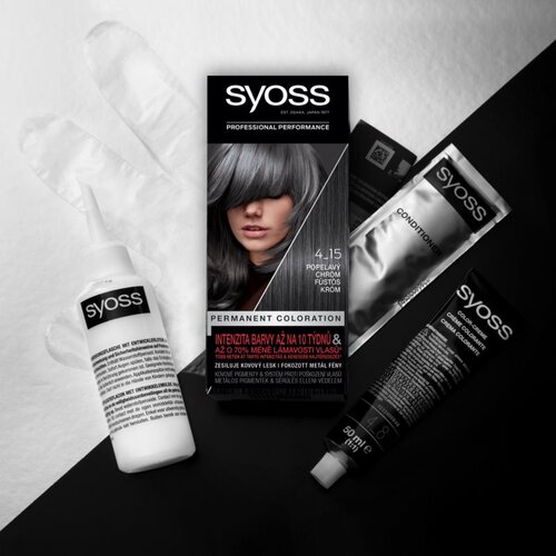 Syoss Permanent Coloration trajna barva za lase 50 ml odtenek 4-15 Dusty Chrome Cene