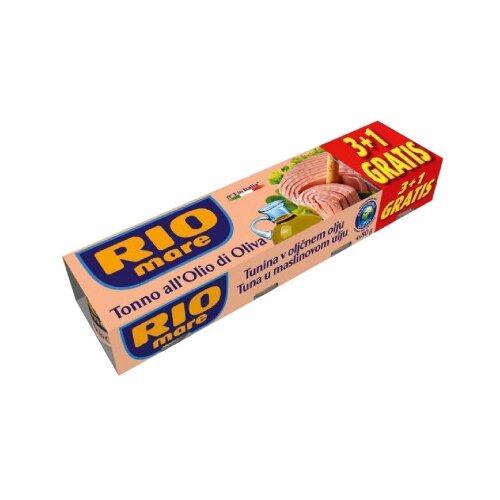 Rio Mare Tuna u maslinovom ulju 3+1 gratis 80g Slike