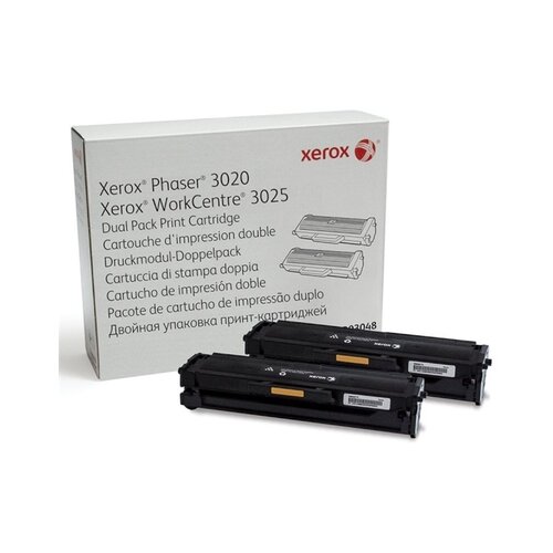 Xerox TONER ČRN ZA PH3020/WC3025 ZA 2x1500 STRANI (DVOJNO PAKIRANJE) 106R03048 Cene