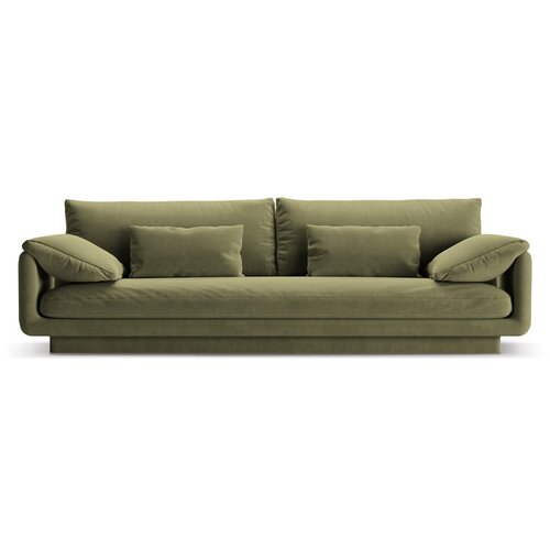 Micadoni Svijetlo zelena sofa od boucl&amp;eacute; tkanine 250 cm Torino &amp;ndash; Home Slike