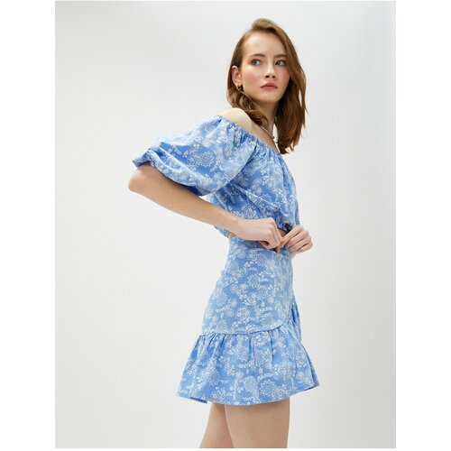 Koton Skirt - Blue Slike