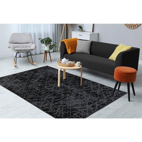 Kayoom TEKAČ Kalea 80/150 cm tkano siva Slike