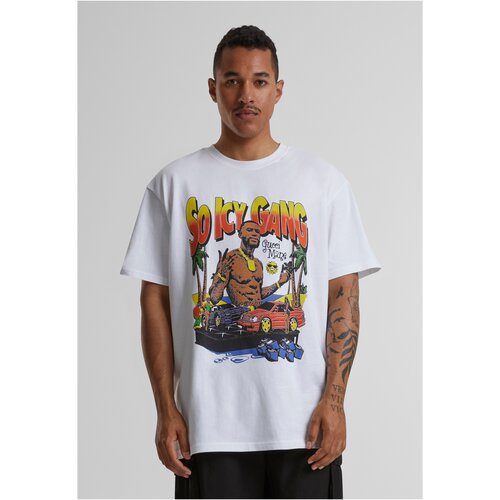 Mister Tee Men&amp;#039;s T-shirt Gucci Mane So Icy white Slike