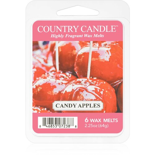 Country Candle Candy Apples vosek za aroma lučko 64 g Cene