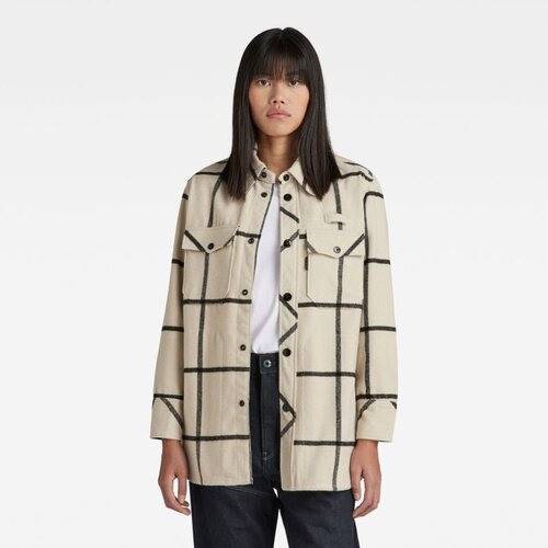 G-star Shirt - BF overshirt wmn beige Slike