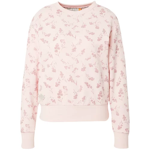 Ragwear Sweater majica 'Heikke' pastelno roza