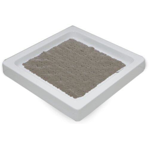 Tendance podloga za kadu bubbles 50&amp;times;50 cm pvc, sivo smeđa Slike