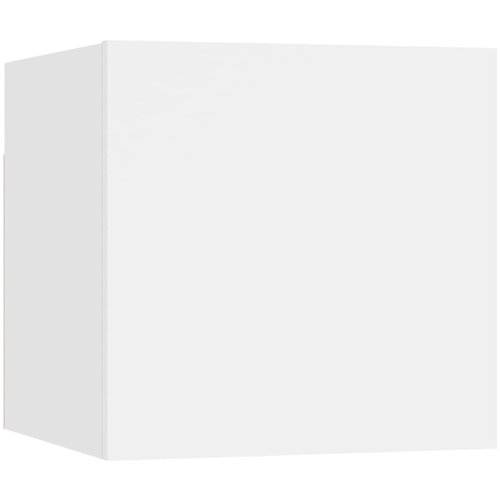 Maison Chic Nočna omarica - Nočna miza bela 30,5x30x30 cm iverna plošča, (21689737) Cene
