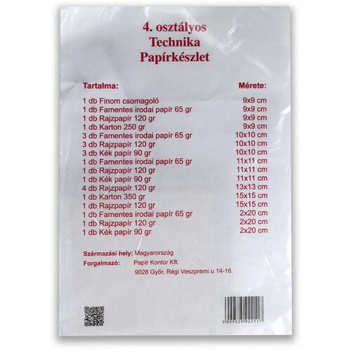 &amp;Scaron;kolski Tehnički papir za 4. razred, set od 25 komada Slike