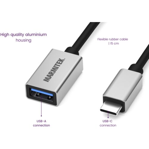 Marmitek , USB adapter tipa C na USB-A Slike