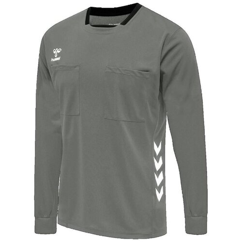 Hummel Majice z dolgimi rokavi T-shirt manches longues HMLREFEREE CHEVRON Siva Cene