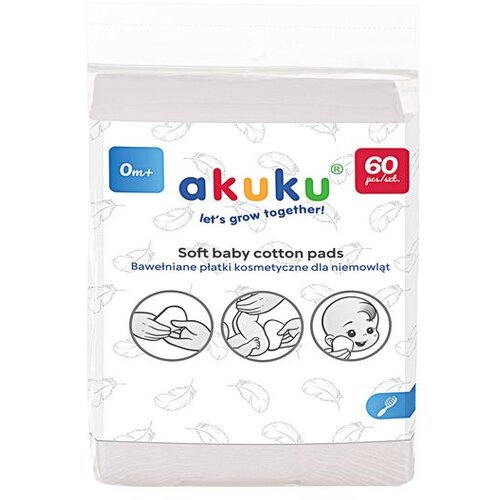 Akuku A0003 pamučne kozmetičke blazinice Slike