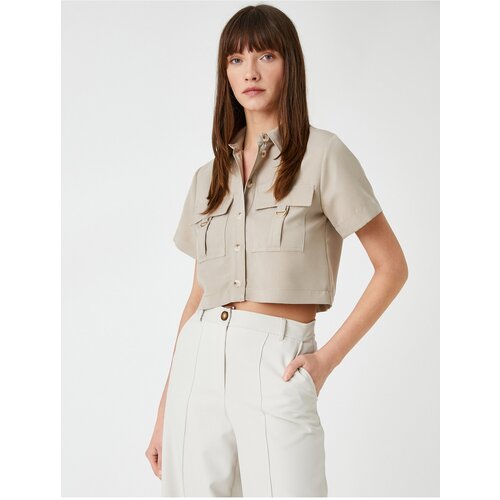 Koton Shirt - Brown - Regular fit Slike