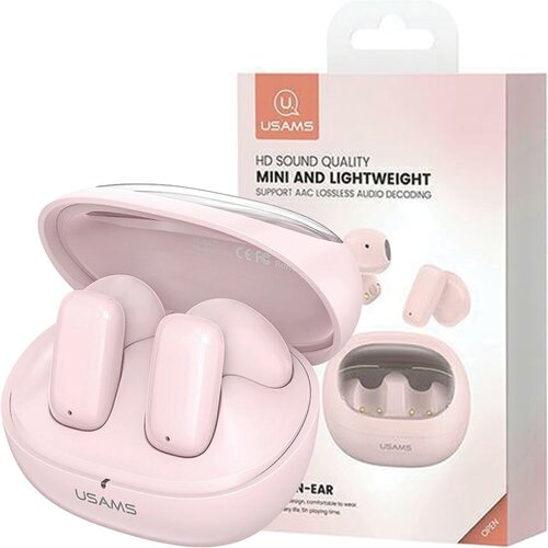 Usams BLUETOOTH 5.3 TWS TD SERIES BREZŽIČNE SLU&amp;Scaron;ALKE ROZA, (21968809) Slike