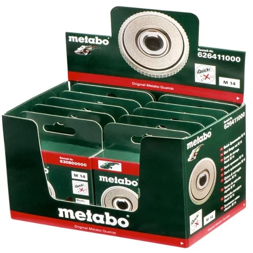 Metabo 10-delni set prirobnih matic M 14 626411000