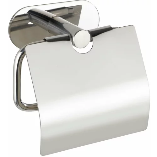Wenko držač za toaletni papir od nehrđajućeg čelika bez bušenja turbo-loc® orea shine cover