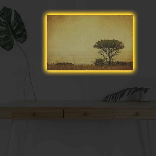 Wallity Slika sa LED osvetljenjem 4570DHDACT-147, 45x70 cm Cene