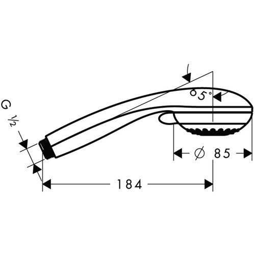 Hansgrohe tu&amp;scaron; ročka crometta 85 multi (28563000) Slike