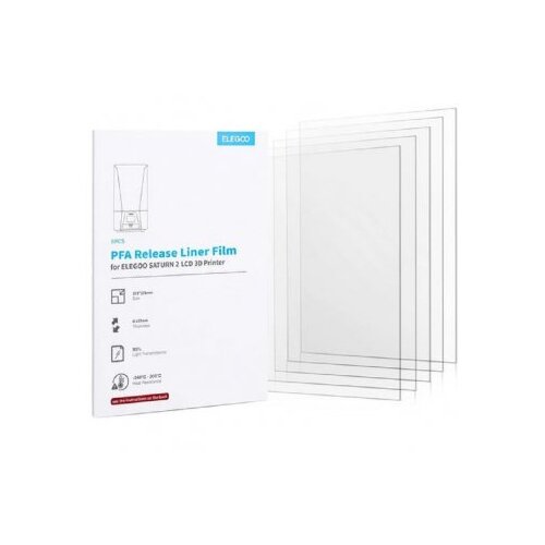 Elegoo Saturn 2 / Saturn 8K PFA Film - 5 pcs Cene