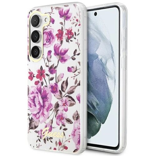 Guess OVITEK CASE ZA SAMSUNG GALAXY S23 S911 BELA ROŽA, (21834314) Cene